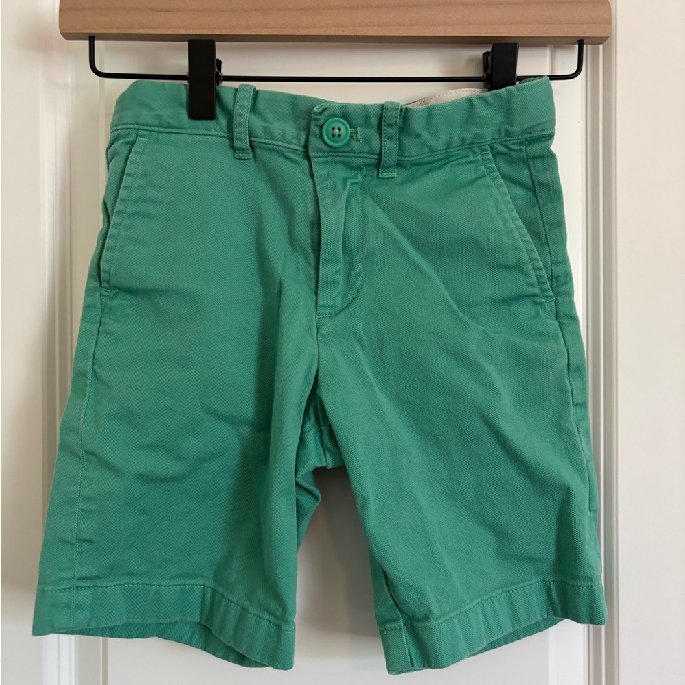 LOT OF 2–Crewcuts Green and Red Casual Shorts